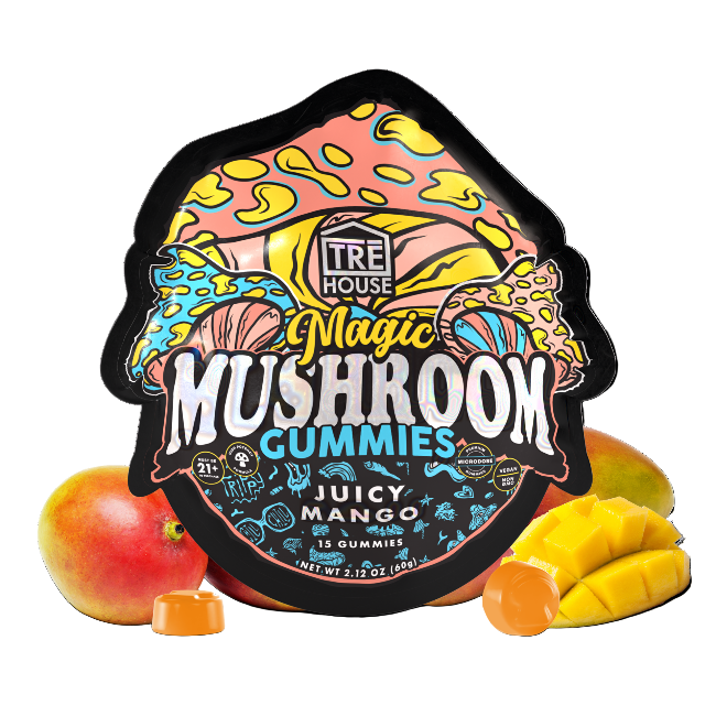 TRE House Mushroom Gummies Juicy Mango 15 Gummies
