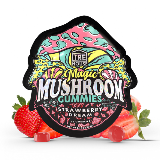 TRE House Mushroom Gummies Strawberry Dream 15 Gummies