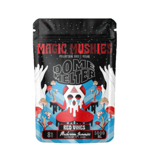 DOME MELTER MAGIC MUSHROOM GUMMIES 8CT 5000MG - RED VINES