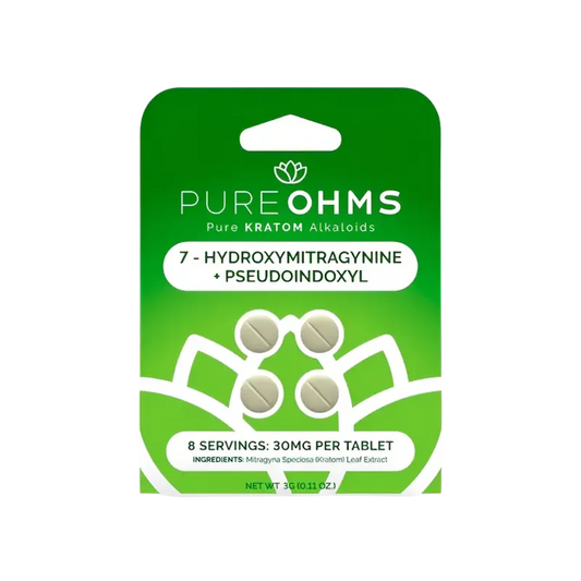 Pure Ohms 4ct 7OH + Psuedoindoxyl Tabs 30mg per Tablet - Seven Tech