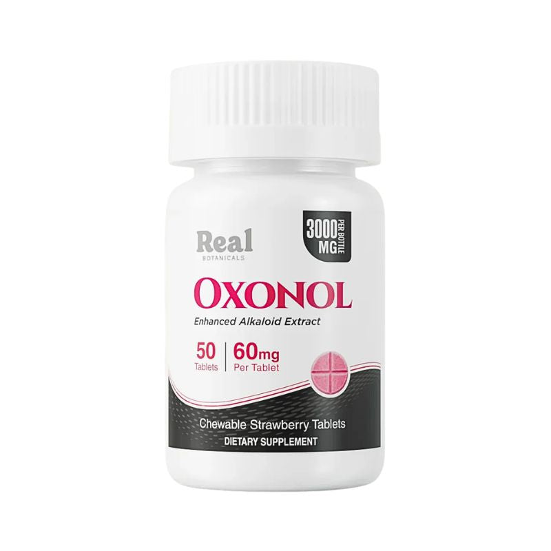 Real Botanicals Oxonol Enhanced Alkaloid Extract Chewable 60mg Per Tablet