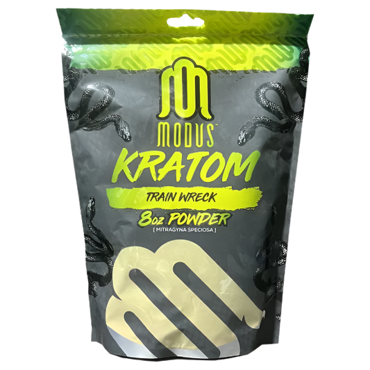 MODUS KRATOM POWDER 8OZ - TRAIN WRECK - Seven Tech