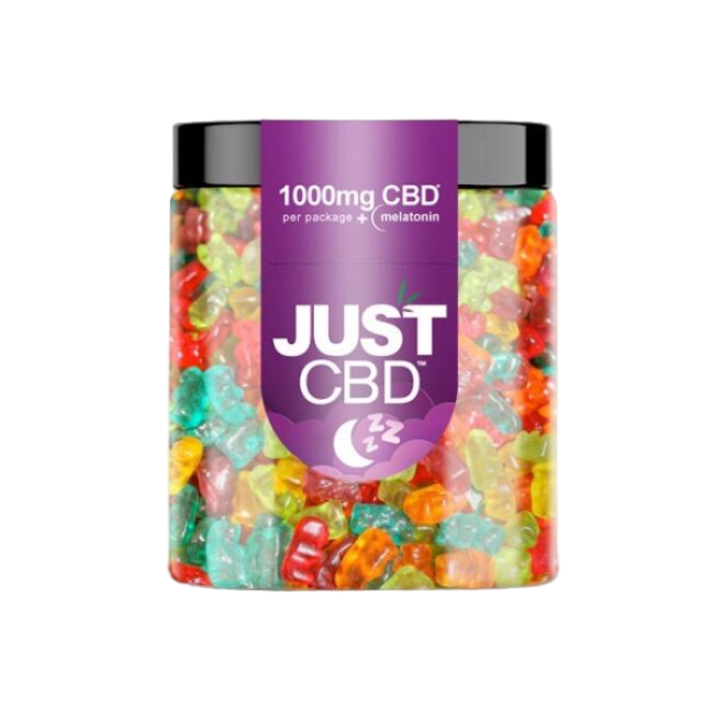 JUST CBD SLEEP NIGHTTIME GUMMIES 1000MG - BEARS