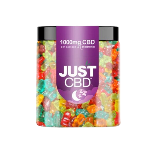 JUST CBD SLEEP NIGHTTIME GUMMIES 1000MG - BEARS