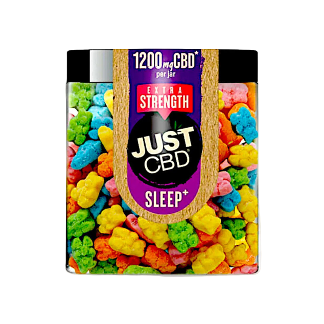 JUST CBD SLEEP NIGHTTIME GUMMIES 1200MG - SOUR BEARS
