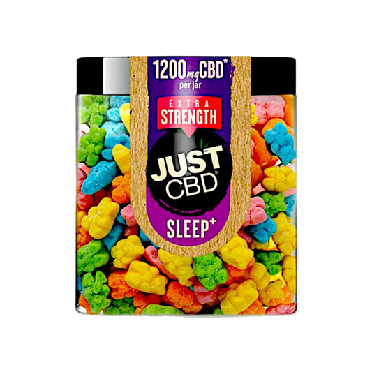 JUST CBD SLEEP NIGHTTIME GUMMIES 1200MG - SOUR BEARS