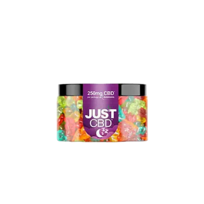 JUST CBD SLEEP NIGHTTIME GUMMIES 250MG - BEARS