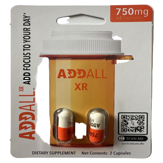 ADDALL XR DIETARY SUPPLEMENT CAPSULES 2CT / 750MG