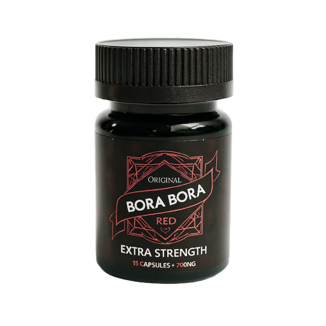 BORA BORA ORIGINAL EXTRA STRENGTH CAPSULES 15CT / 700MG – RED TIANEPTINE