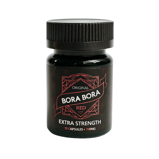 BORA BORA ORIGINAL EXTRA STRENGTH CAPSULES 15CT / 700MG – RED TIANEPTINE