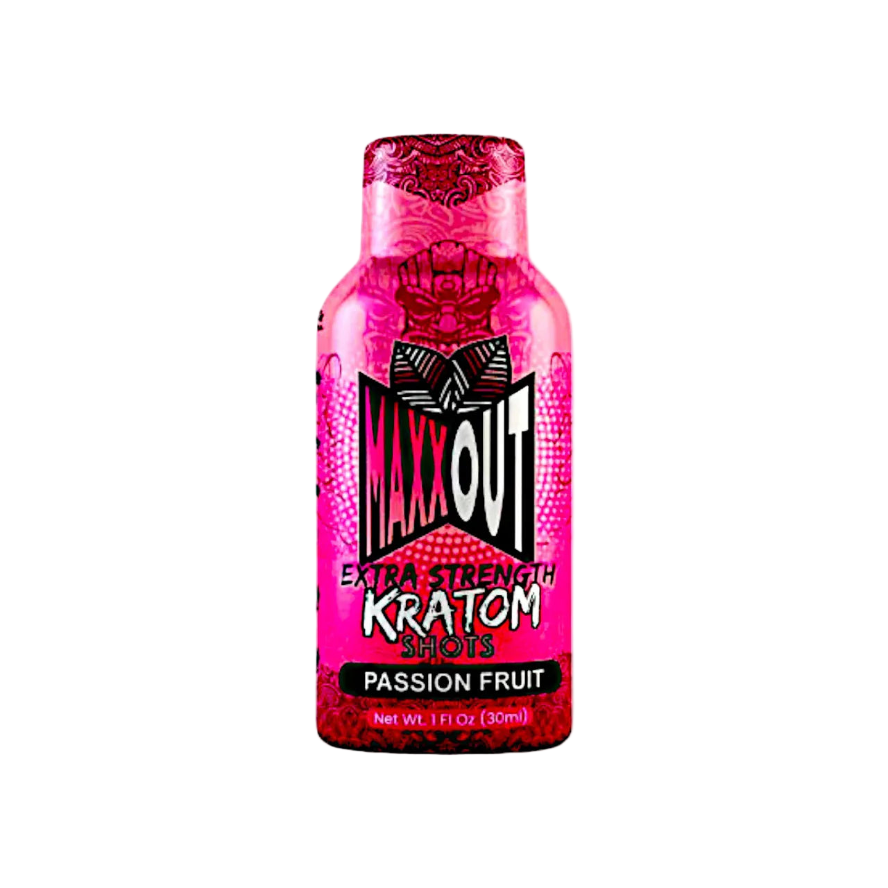 MAXXOUT EXTRA STRENGTH KRATOM SHOT 380MG – PASSION FRUIT
