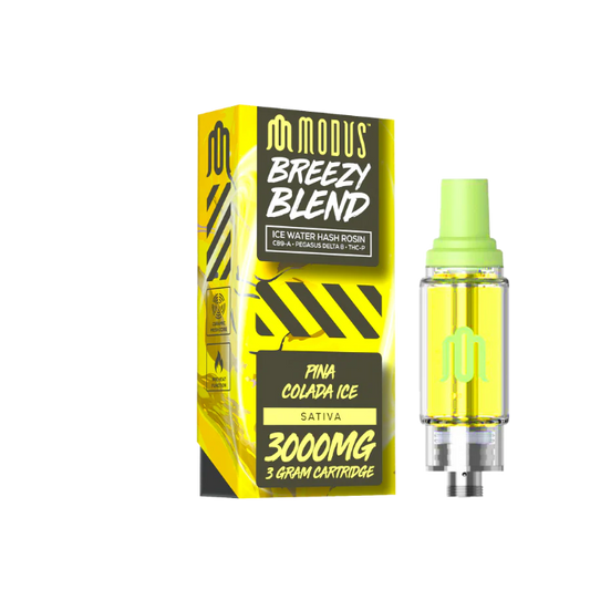 Modus Breezy Blend 3g 3000mg Cartridge Pina Colada Ice Sativa