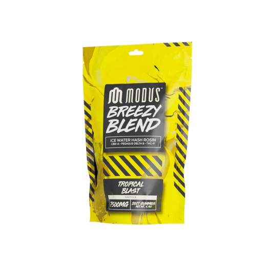 MODUS BREEZY BLEND 7500MG GUMMIES - TROPICAL BLAST SATIVA
