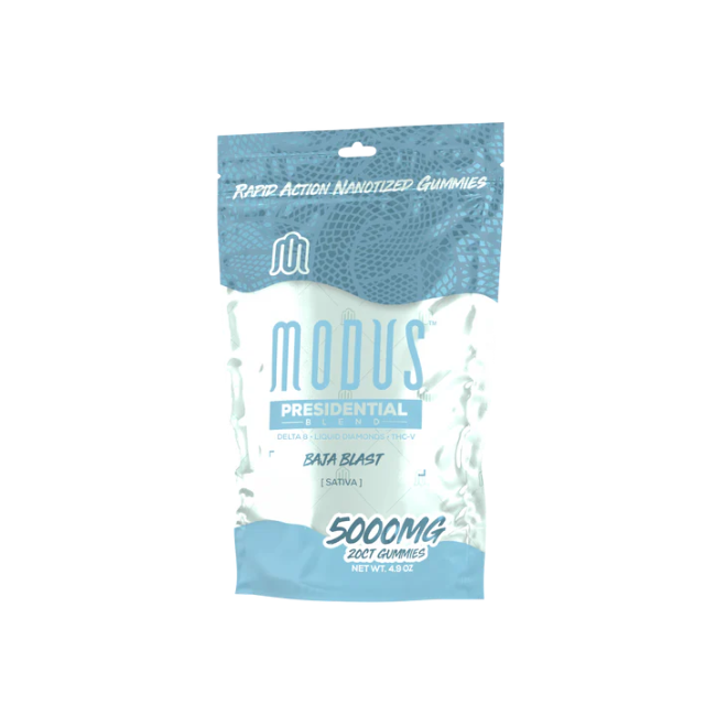 MODUS PRESIDENTIAL BLEND 5000MG GUMMIES - BAJA BLAST SATIVA