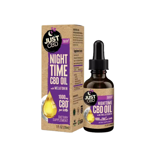JUST CBD SLEEP NIGHTTIME OIL TINCTURE - 1000MG