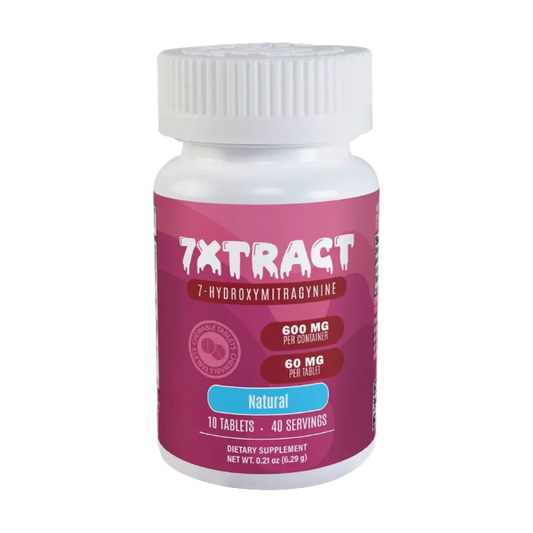 7XTRACT 7OH TABLETS 10CT / 600MG (60MG PER TABLET) – NATURAL