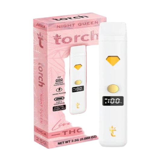 Torch Live Rosin Disposable 2.5g Night Queen Indica