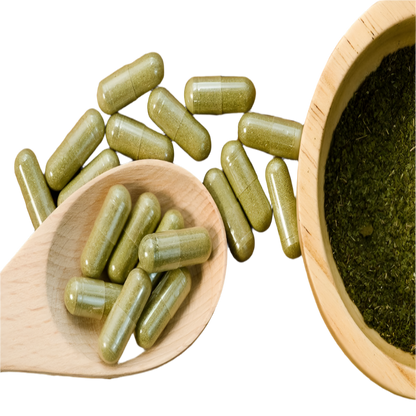NJOY KRATOM CAPSULES 42CT - BORNEO YELLOW VEIN - Seven Tech