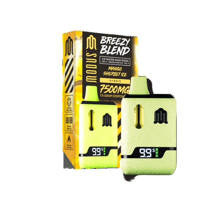 Modus Breezy Blend 7.5g Disposable Mango Sherbert Ice Hybrid