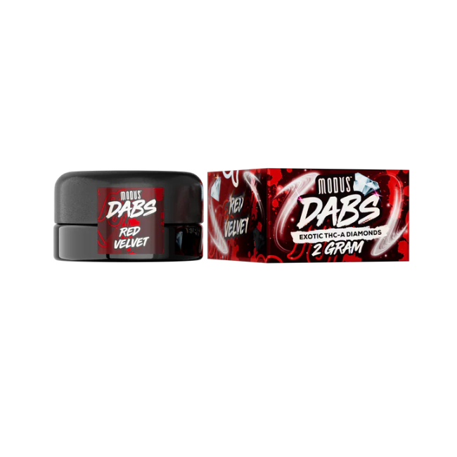 MODUS DABS EXOTIC THC-A DIAMONDS - RED VELVET INDICA