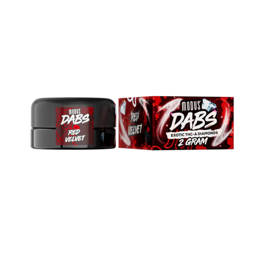 MODUS DABS EXOTIC THC-A DIAMONDS - RED VELVET INDICA