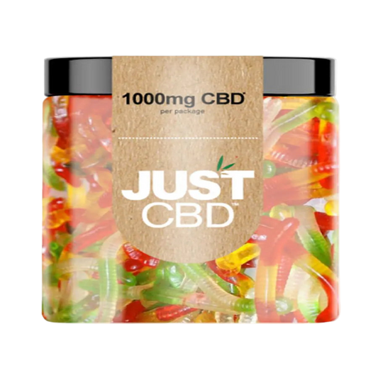 JUST CBD GUMMIES 1000MG - WORMS