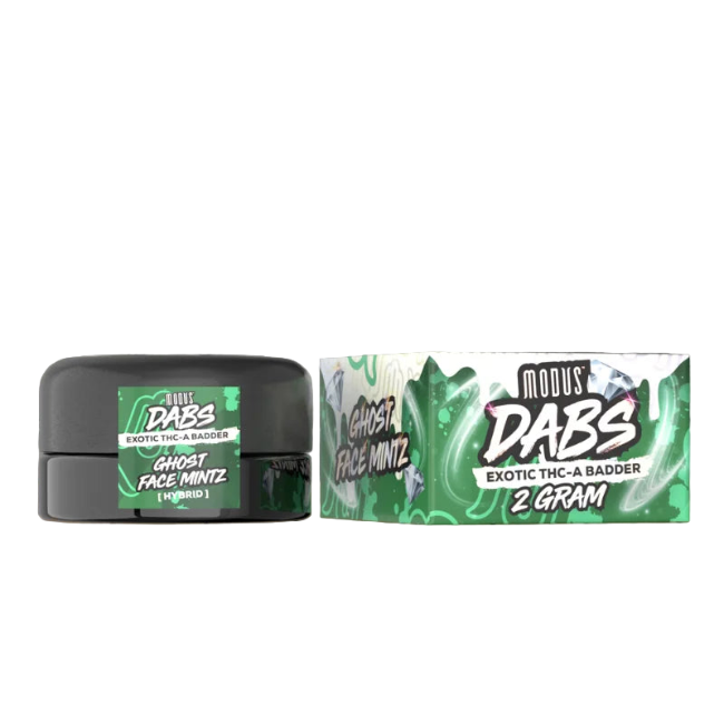 MODUS DABS EXOTIC THC-A BADDER - GHOST FACE MINTZ HYBRID