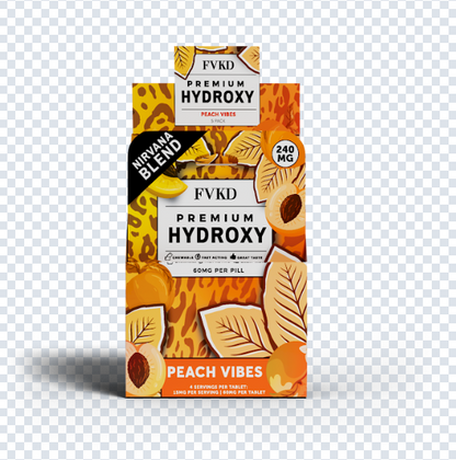 FVKD Seven 4ct 7OH Tabs Peachy Vibes 60mg Per Tablet