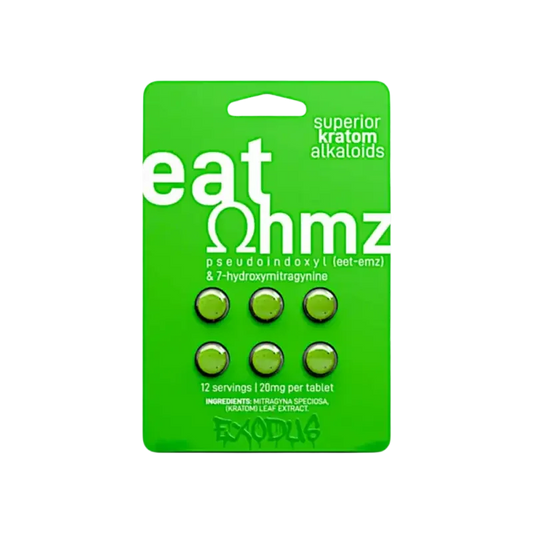 Eat OHMZ 6ct 7OH Tabs Exodus Extract Green Pseudo+7OH 20mg per Tablet - Seven Tech