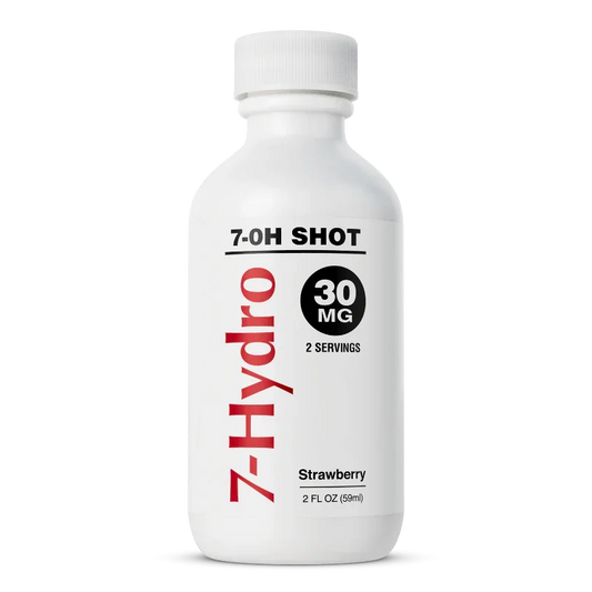 Real Botanicals 7-Hydroxymitragynine Strawberry Liquid Kratom Extract Shot 30mg - Seven Tech