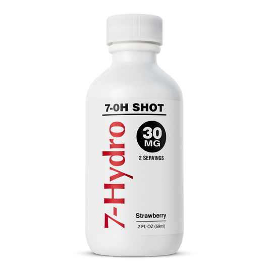 Real Botanicals 7-Hydroxymitragynine Strawberry Liquid Kratom Extract Shot 30mg