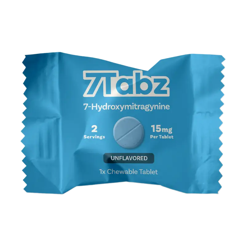 7Tabz 15mg 7-OH Extract Tabs Unflavored 1ct 7Tabz  7OH+