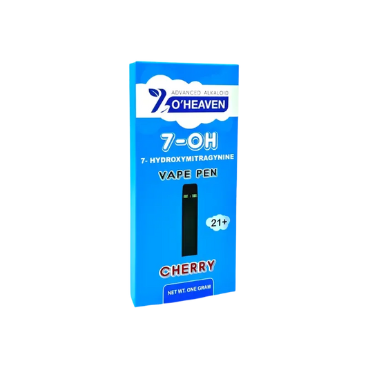 7 O'Heaven 1ct 7OH Cherry Vape Pen 100mg - Seven Tech