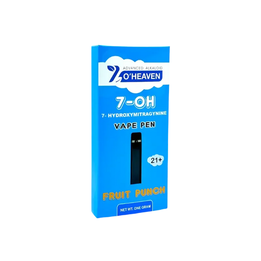 7 O'Heaven 1ct 7OH Fruit Punch Vape Pen 100mg - Seven Tech