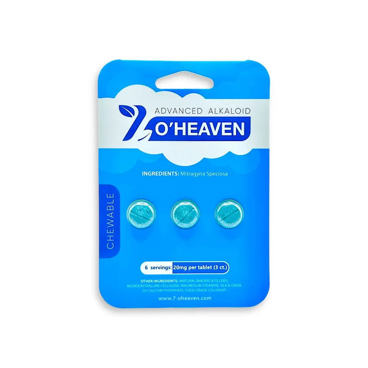 7 O'Heaven  Tabs 3ct 20mg - 7OH+