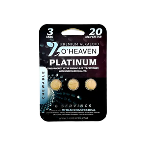 O’Heaven Platinum chewable tablets.