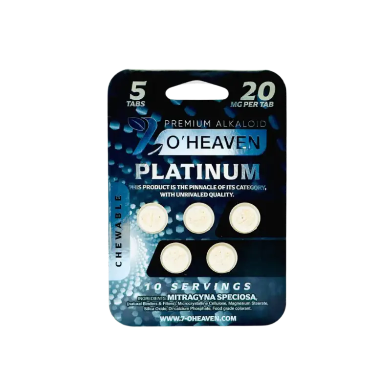 O’Heaven Platinum chewable tablets.