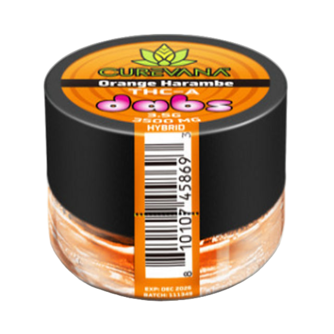 CUREVANA THC-A DABS 3.5G JAR - ORANGE HARAMBE