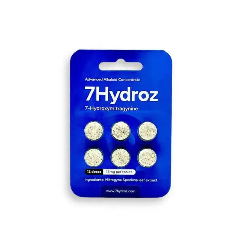 7Hydroz  Tabs 6ct 15mg - 7OH+