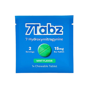 7Tabz 7-OH Extract Tabs Mint 15mg - 7Tabz- Herbal Supplement