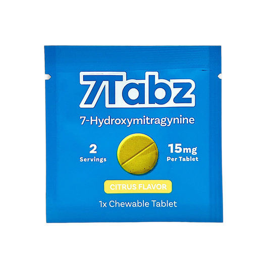 7Tabz 7-OH Extract Tabs Citrus 15mg - 7Tabz- Herbal Supplement