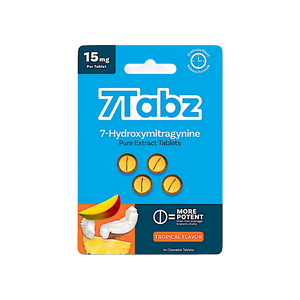 7Tabz 7-OH Extract Tabs Tropical 4ct 15mg 7Tabz  7OH+