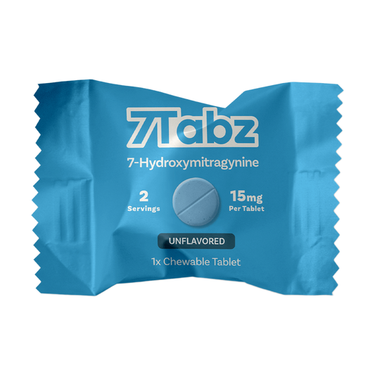 7Tabz 15mg 7-OH Extract Tabs Unflavored 1ct 7Tabz  7OH+