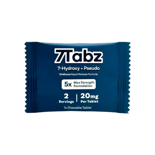 7Tabz 1ct 7OH + Pseudo Tabs 5x Strength 20mg per Tablet - Seven Tech