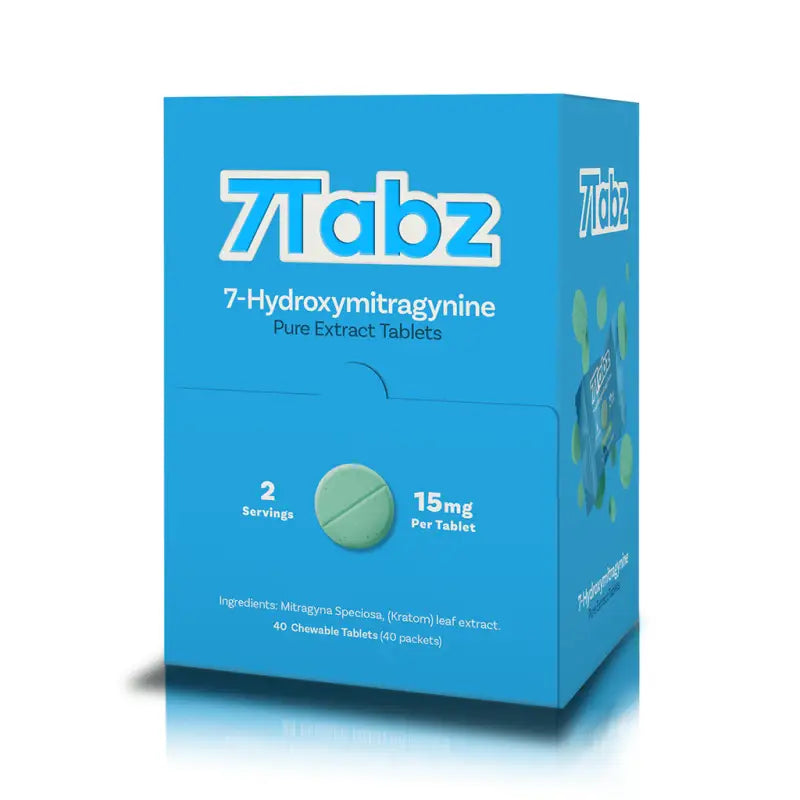 7Tabz 15mg 7-OH Extract Tabs Mint 1ct 7Tabz  7OH+