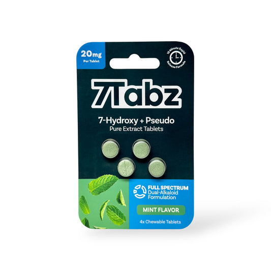 7Tabz Pseudo 4ct Chewable Tabs Mint 20mg Per Tablets