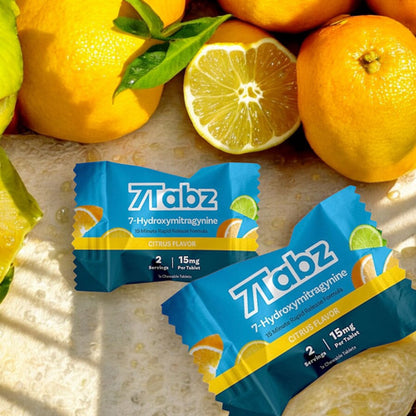 7Tabz 1ct 7OH Chewable Tabs Citrus 15mg per Tablet