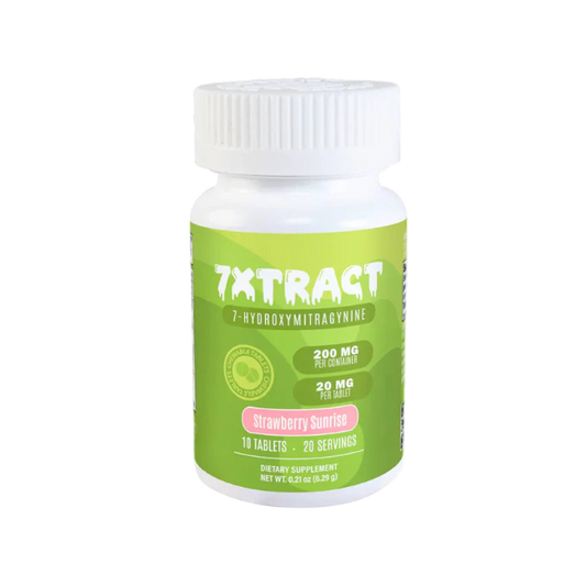 7XTRACT 7OH 10CT 200MG (20MG PER TABLET) - STRAWBERRY SUNRISE