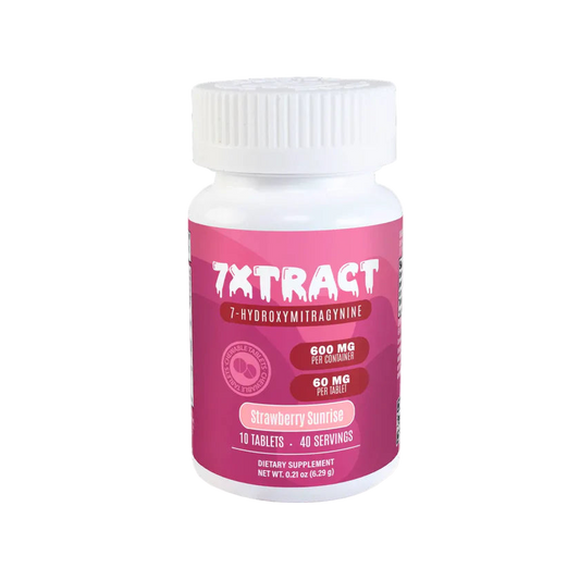 7XTRACT 7OH 10CT 600MG (60MG PER TABLET) - STRAWBERRY SUNRISE