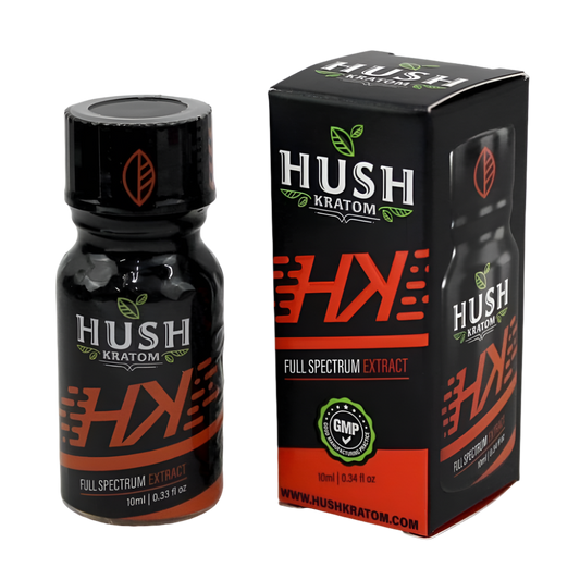 HUSH KRATOM SHOT 10ML - HK / FULL SPECTRUM EXTRACT - Seven Tech
